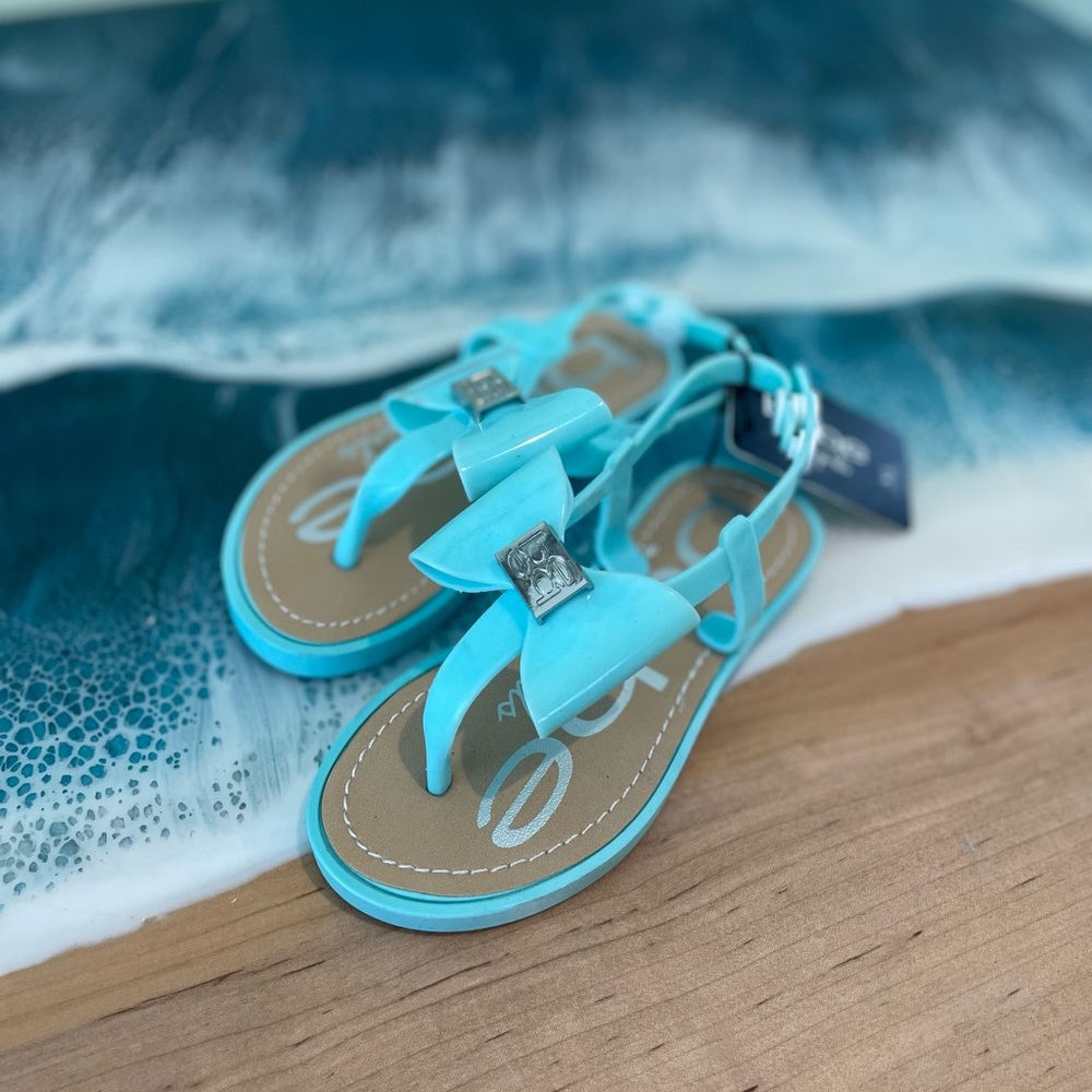Bebe Teal Sandals Girls 11